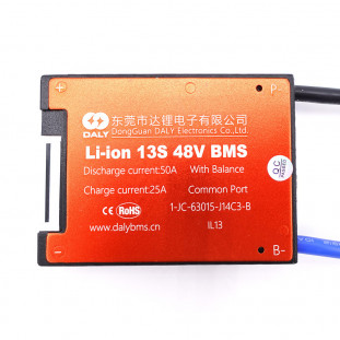 BMS Daly 48V 13S 50A