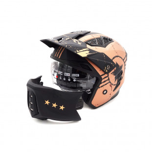 Casque street FRV Hero Gold (taille S à  XL)