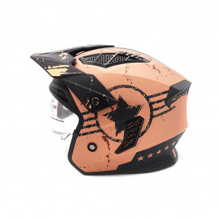 Casque street FRV Hero Gold (taille S à  XL)