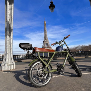 Vélo Électrique Biplace Cargo Garrett Miller X